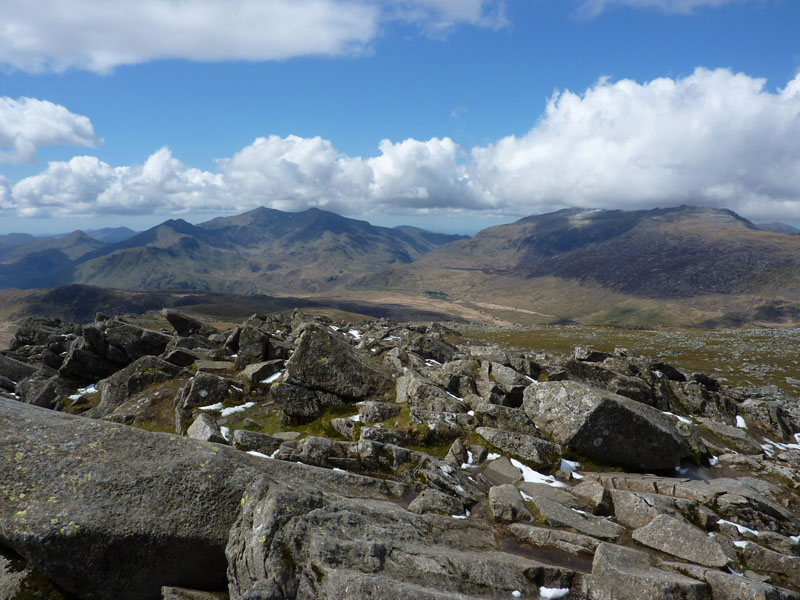 Snowdon and the Glyders